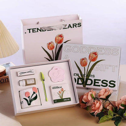 Tulip Aromatherapy Candle Gift Box Suit