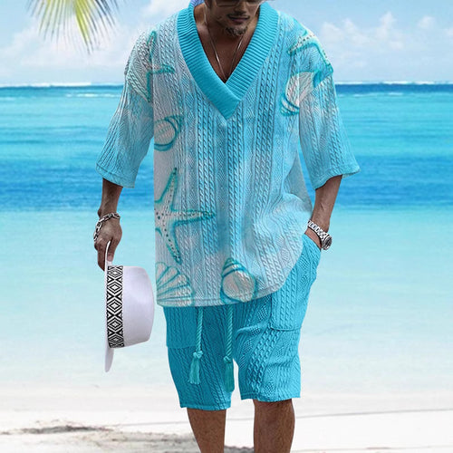 Loose Casual Short Sleeve Suit