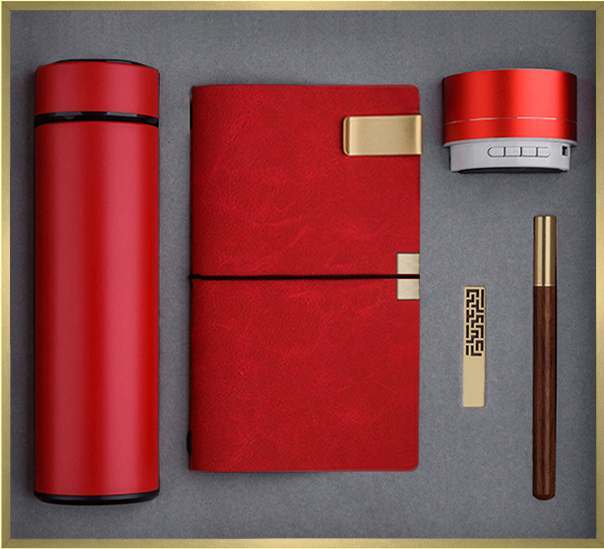 Notebook U-disk Speaker Gift Box